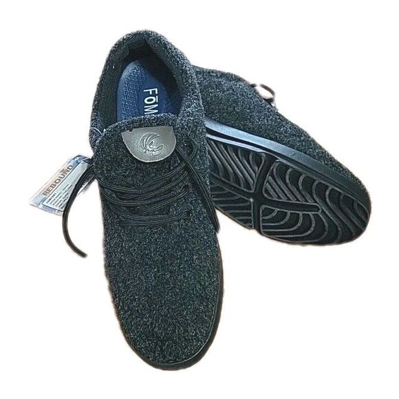 NWT Island Surf Rebound Recovery Unisex Zephr Black Gray Sneaker W9.5 EUR 41 - Picture 1 of 8